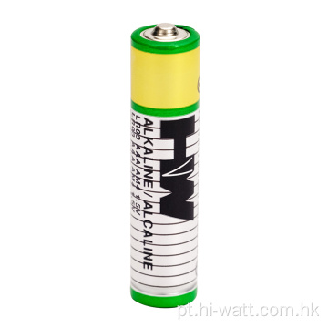 Bateria alcalina AAA HW LR03 de longa duração